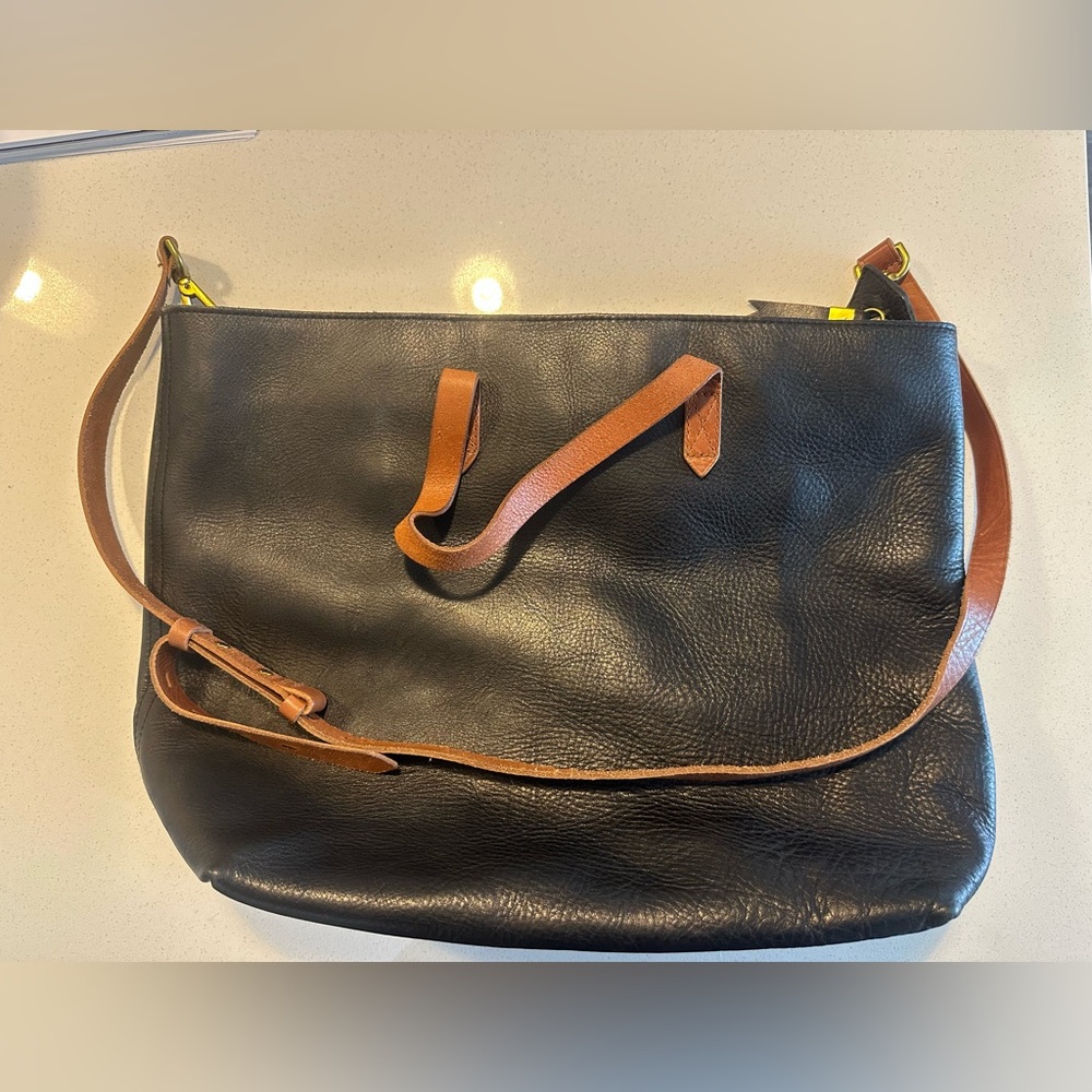 Madewell Zip Top Transport Tote